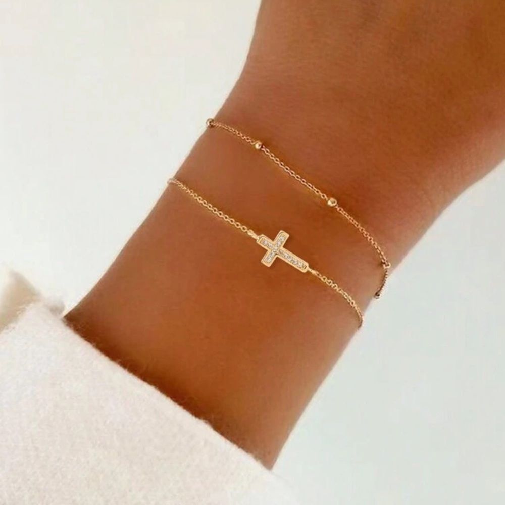 Cross bracelet  M1022